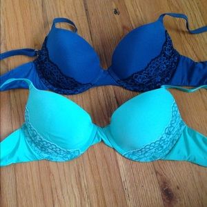 Two silk gel padded Bras