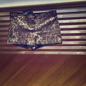 Sequin shorts