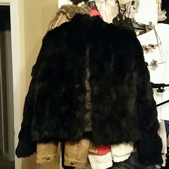 RAFFAELLO genuine leather fur, size S fits M too