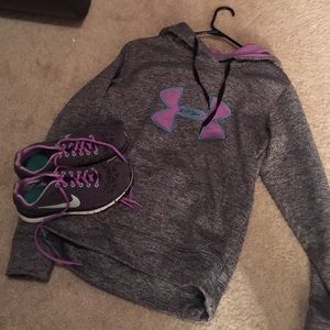 Matching hoodie and shoes