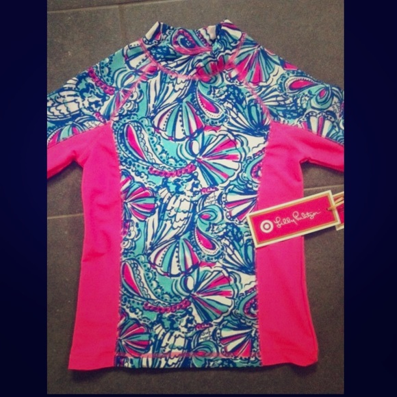 Lilly Pulitzer for Target Girls 14/16 Rashguard