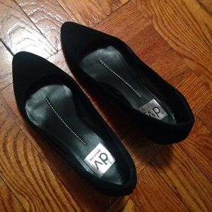 $15 suede kitten heels