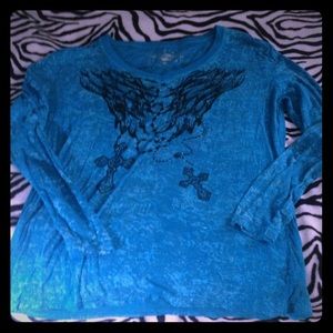 Rock & Roll Cowgirl Long Sleeve Top