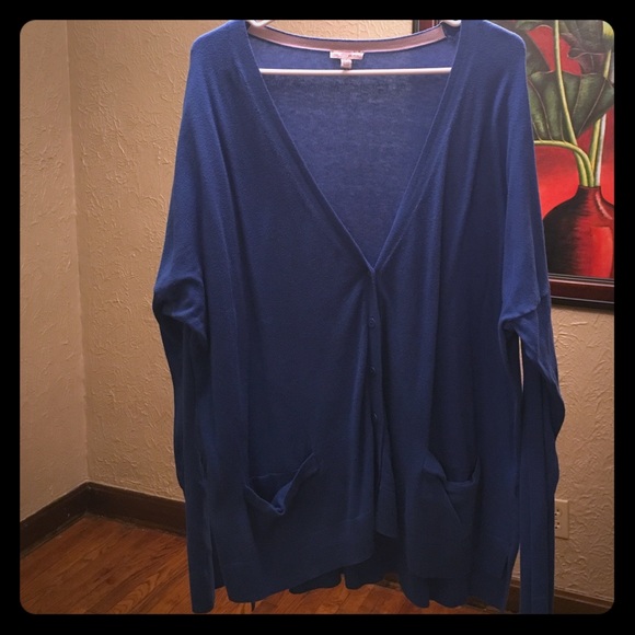 Royal Blue Cardigan