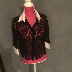 Black lace top brand new