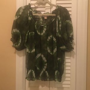 Michael Kors sheer blouse