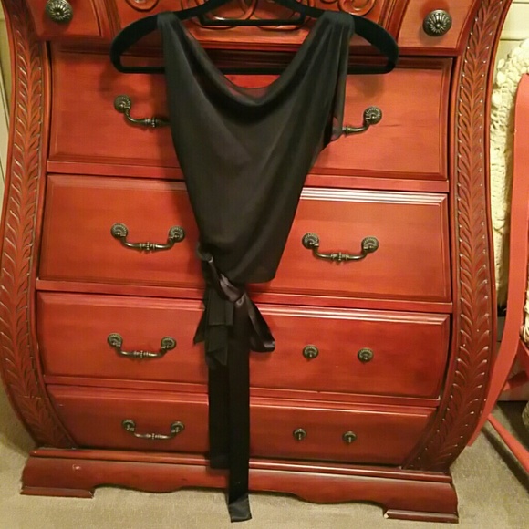 Super shear tunic top