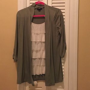 AGB layered look blouse