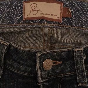 Paige size 25 jeans