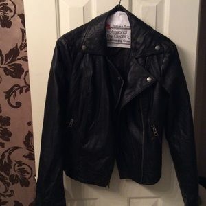 Rock and Republic black leather jacket