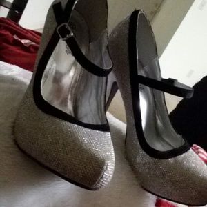Beautiful glittery heels