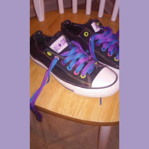 *FINAL PRICE ALL STAR **Purple And Blue Converse