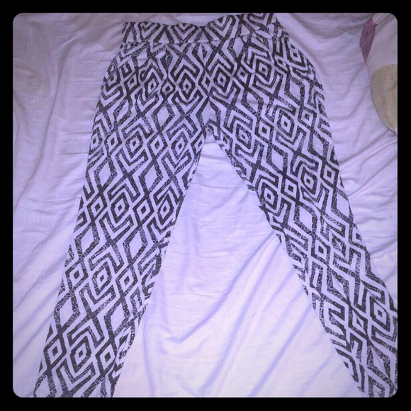 Printed Joggers