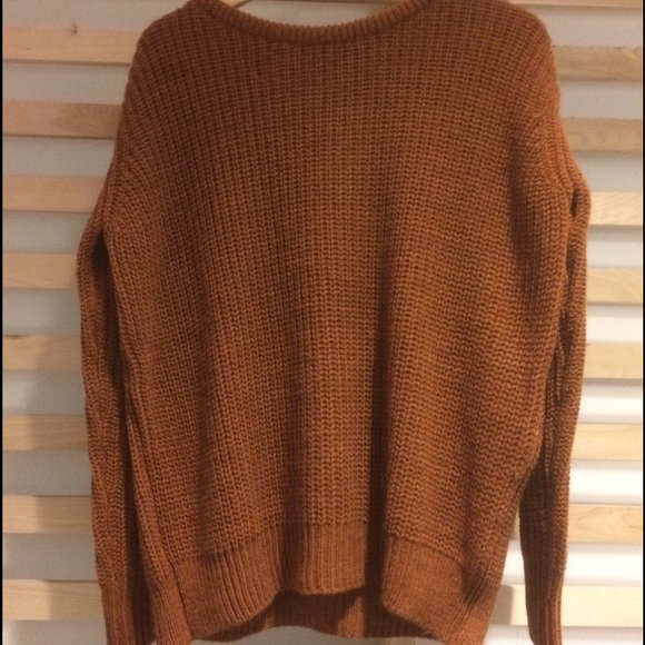 Brandy Melville Sweaters - Brandy Melville auburn knitted sweater and jacket