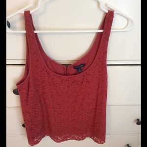 Laced tank top