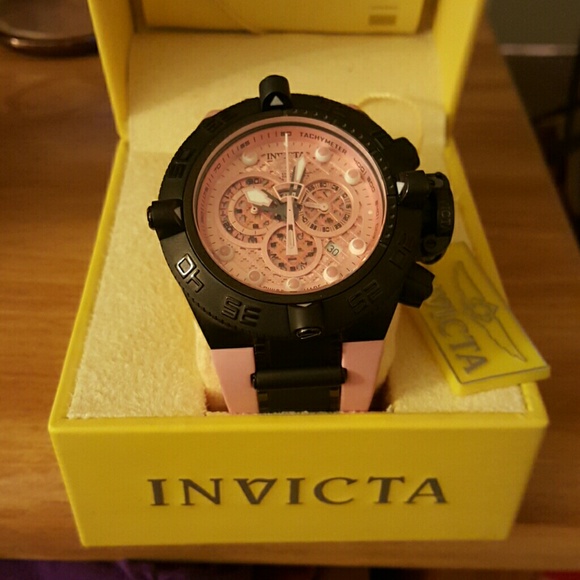 Pink Invicta Watch