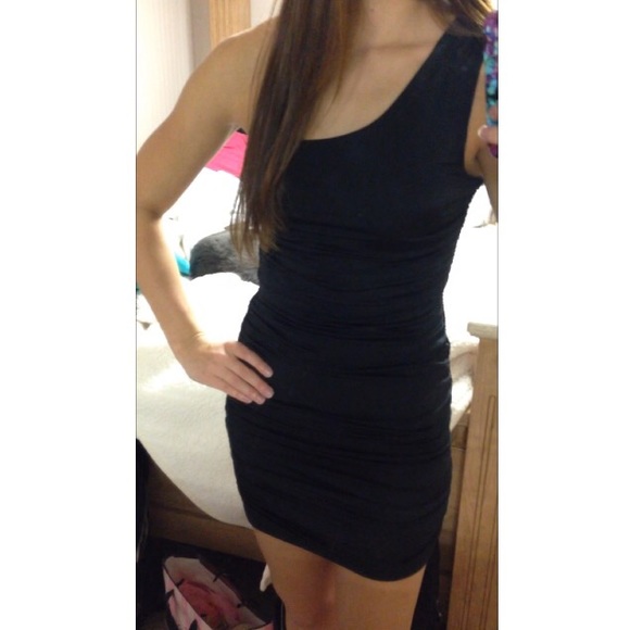 Black spandex Wet Seal Dress