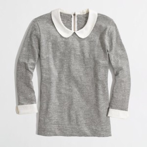 J. Crew Tops - Jcrew Peter Pan collar top