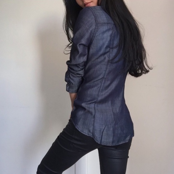 LAST!! The Rich Denim Top - Picture 4 of 4