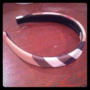 Burberry classic headband