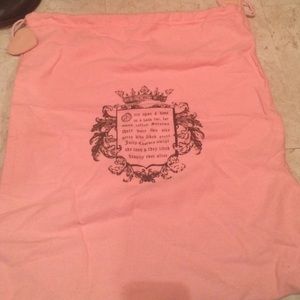 Juicy Couture dust bag