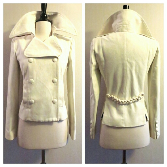 Givenchy Paris Braided Cream Coat Offers Welcome