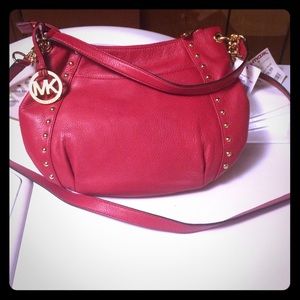 MK Middleton Leather Shoulder Bag