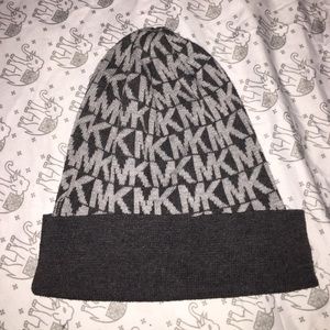 Gray Michael Kors Beanie