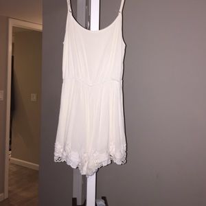 Cream colored romper!