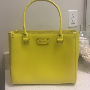Kate Spade yellow purse!