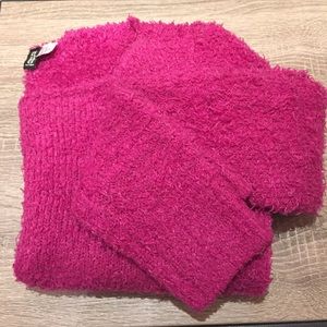 SOLD -- COZY FUZZY CURL W/A KITTEN SWEATER