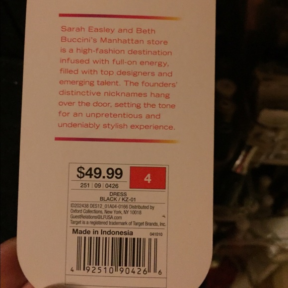 Kirna Zabete Black Dress - Picture 2 of 3