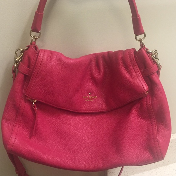 Kate Spade pink crossbody purse!