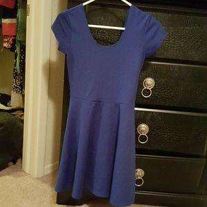 Blue dress
