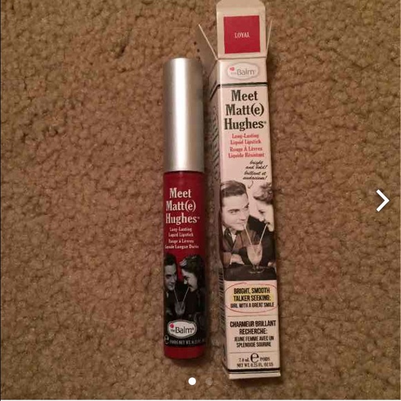 the balm meet matte Hughes liquid lipstick