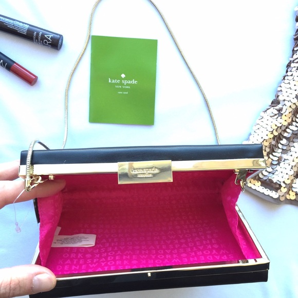 ✨SOLD✨ new | Kate Spade Rawley No \ Vacancy Clutch - Picture 4 of 4