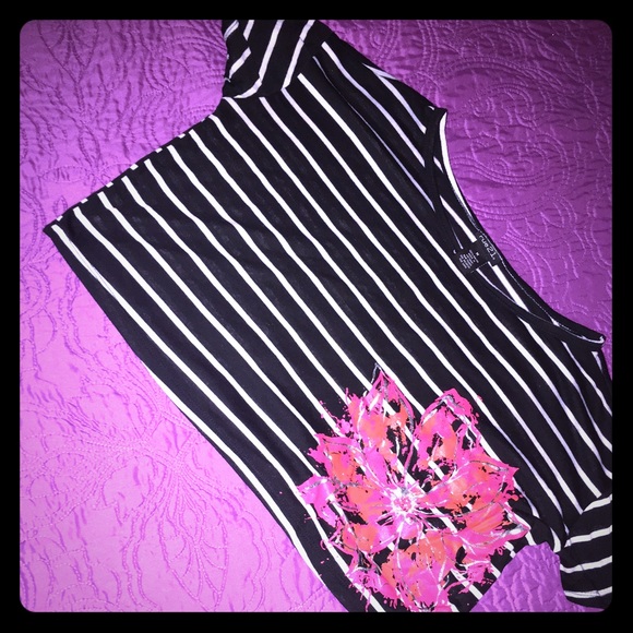 Striped Crop Top