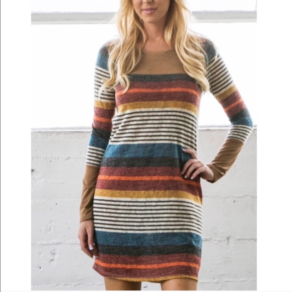 💠💠THALIA multicolor striped dress - Picture 2 of 4