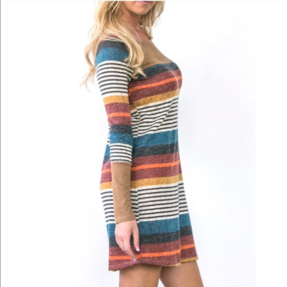 💠💠THALIA multicolor striped dress - Picture 4 of 4