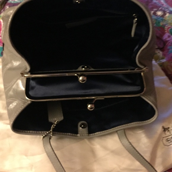 SOLD LOCAL! Coach Signature Pat Leather Handbag - Picture 4 of 4