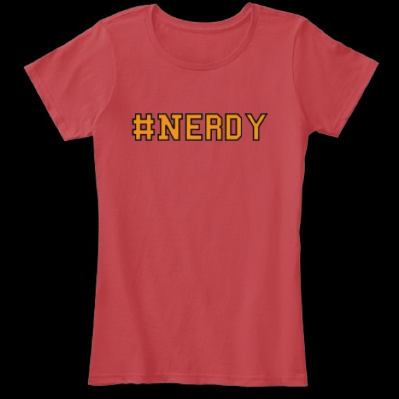 Nerdy (Women's Premium Tee)