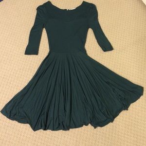 skater-skirted dress