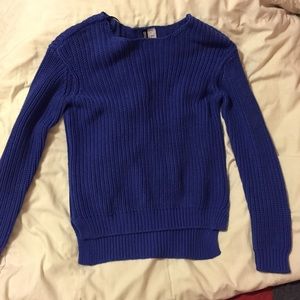 Electric Blue H&M Sweater