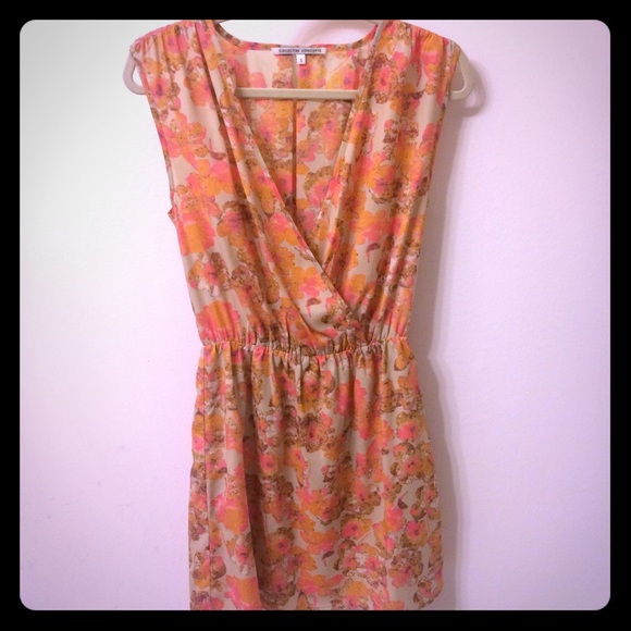 Collective Concepts floral dress in small