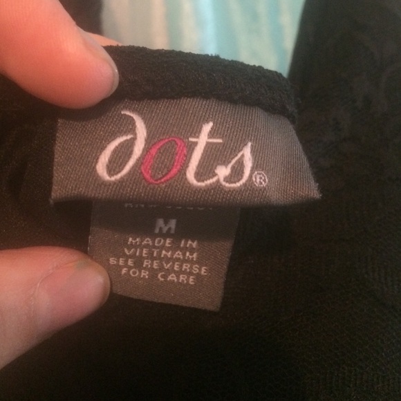 Black Lace Halter Top - Picture 4 of 4