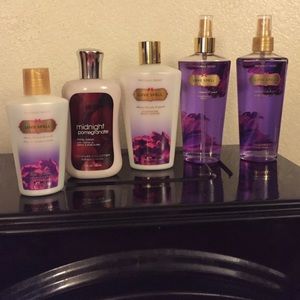 3 lotions and 2 sprays