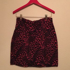 Leopard skirt