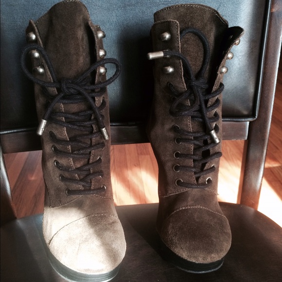 Jessica Simpson suede boots