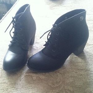 Black Ankle Boots 6.5