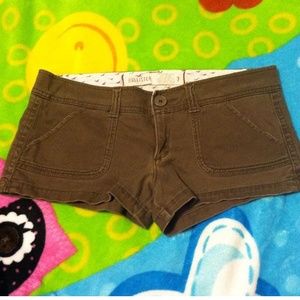 Brown Hollister shorts size 7